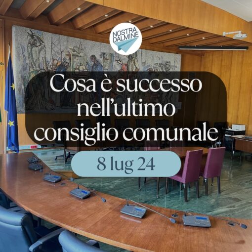 Consiglio Comunale dell’8 luglio 2024